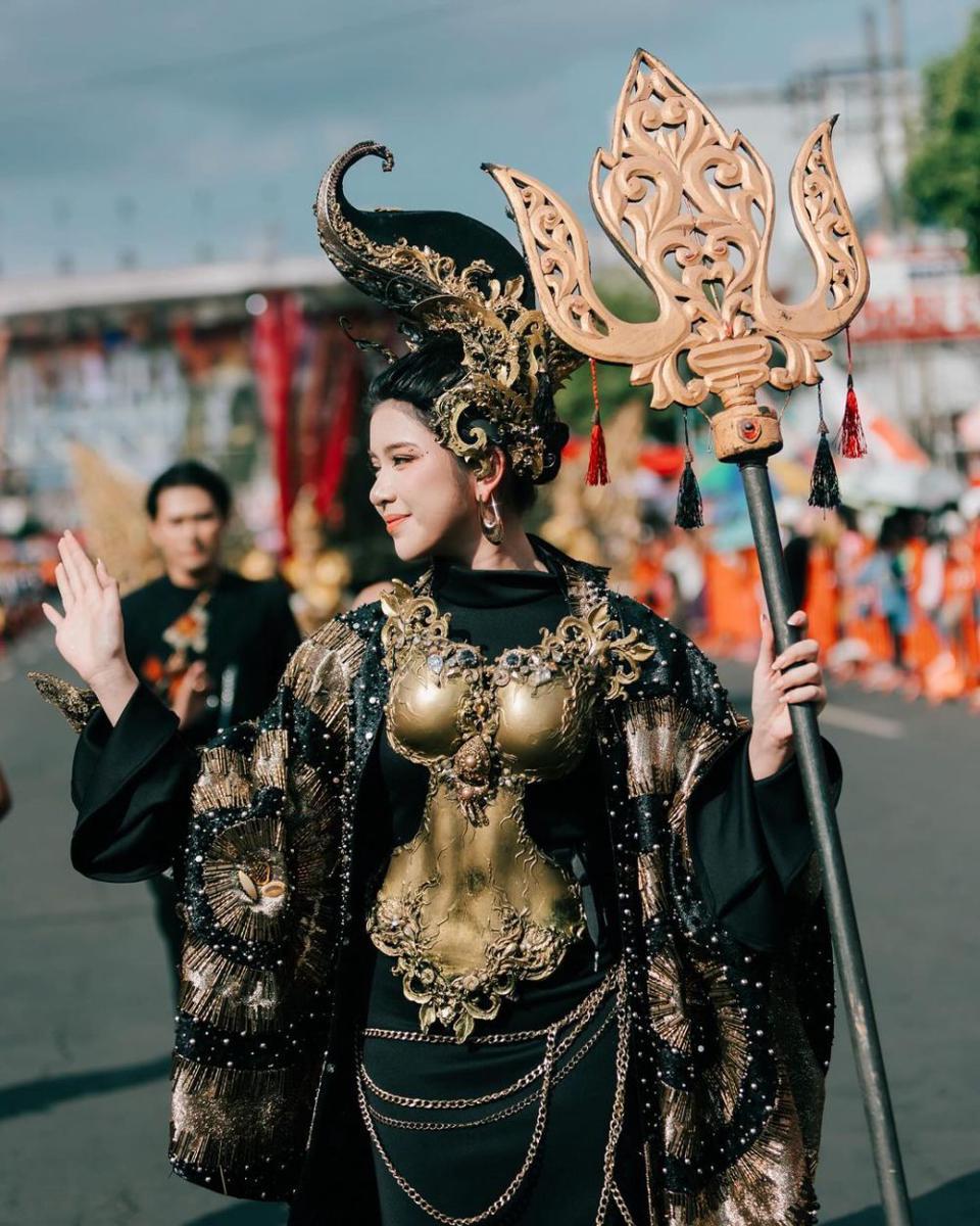 potret Tiara Andini di Jember Fashion Carnival 2024 (instagram.com/tiaraandini)