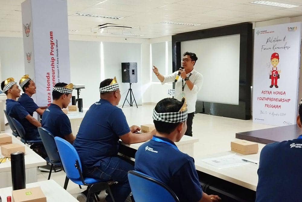 Yayasan AHM Dorong UMKM Bengkel Binaan Naik Kelas (Dok. IDN Times)
