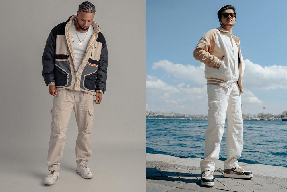 9 Ide Mix and Match Cargo Pants dan Outer Pria, Super Trendi!
