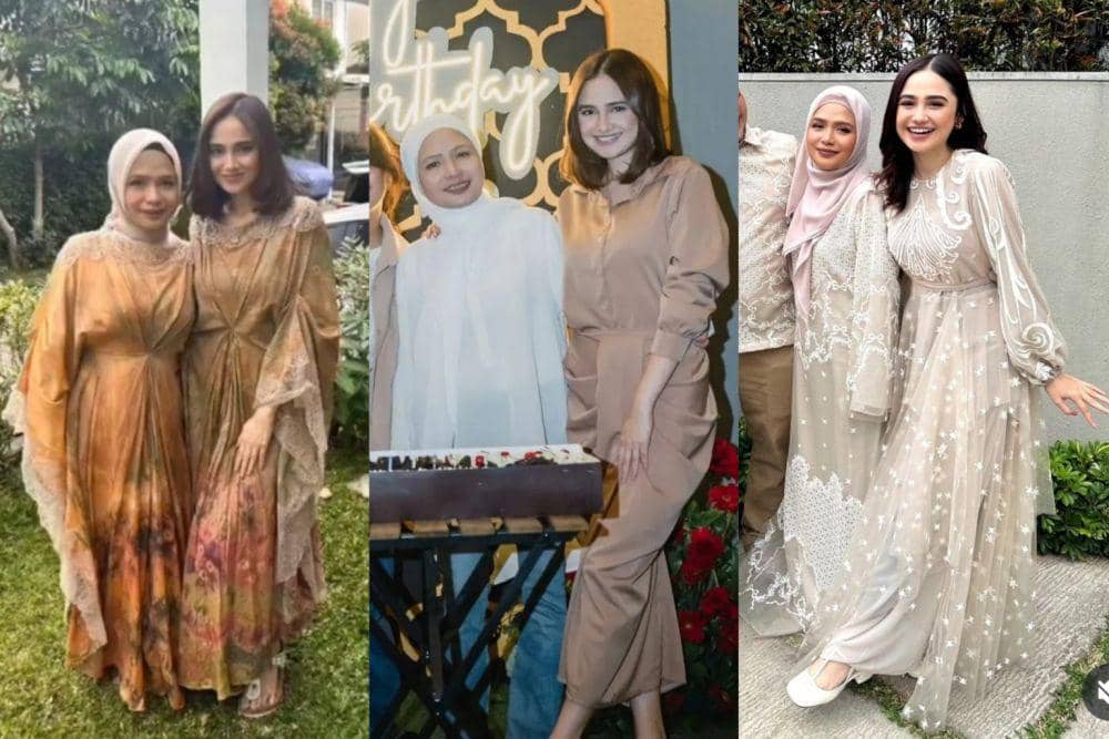 10 Adu Gaya Shifa Hadju Vs. Ibunda, Awet Muda bak Kakak Adik