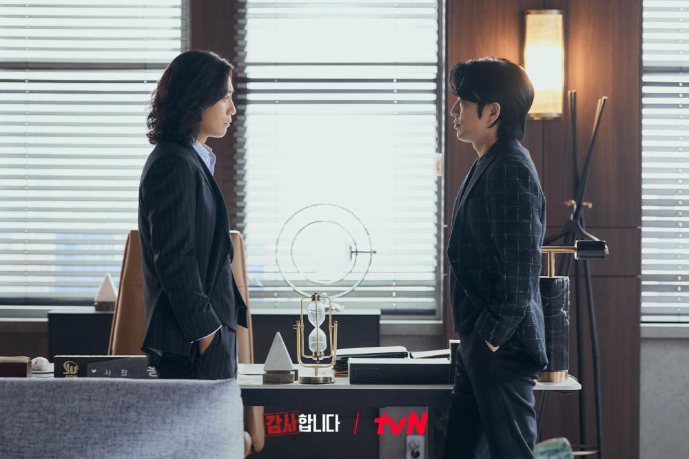 Jin Goo dan Jung Moon Sung di The Auditors (dok. tvN/The Auditors)