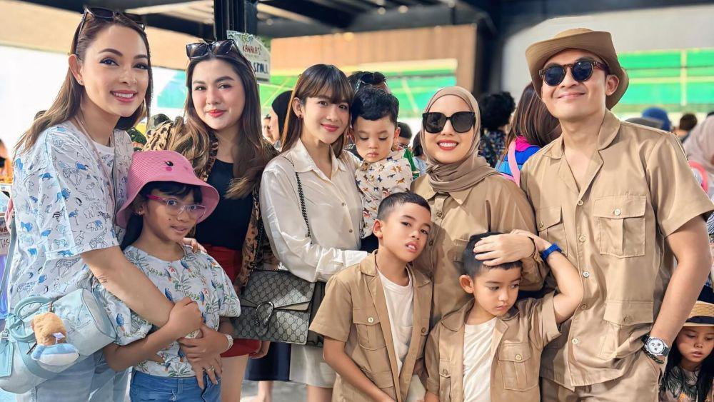 10 Potret Reisa Broto Asmoro di Ultah Anak Tya, Dapat Voucher Belanja
