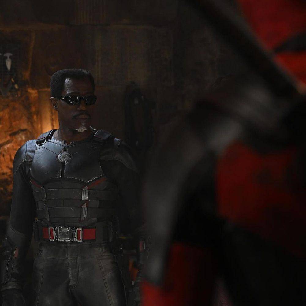 behind the scene film Deadpool & Wolverine (instagram.com/vancityreynolds)