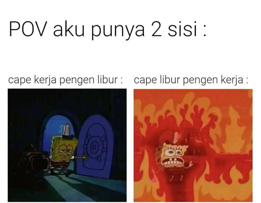 meme ngeluh kerja (instagram.com/randomcurryan)