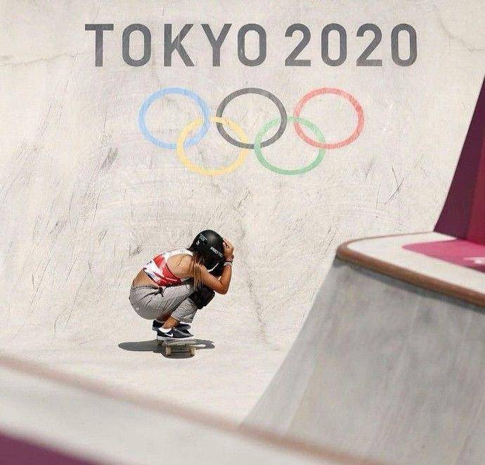 Potret Sky Brown di Olimpiade Tokyo 2020 (instagram.com/skybrown)