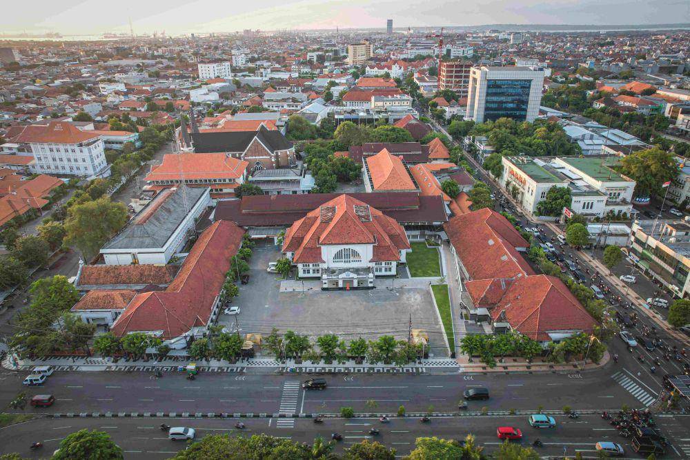 potret Pos Bloc (google.com/maps/Oud Soerabaia,Pos Bloc Surabaya)