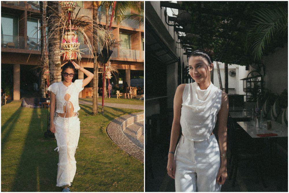 8 Potret Penampilan Azizah Salsha saat Liburan di Bali, Stunning!
