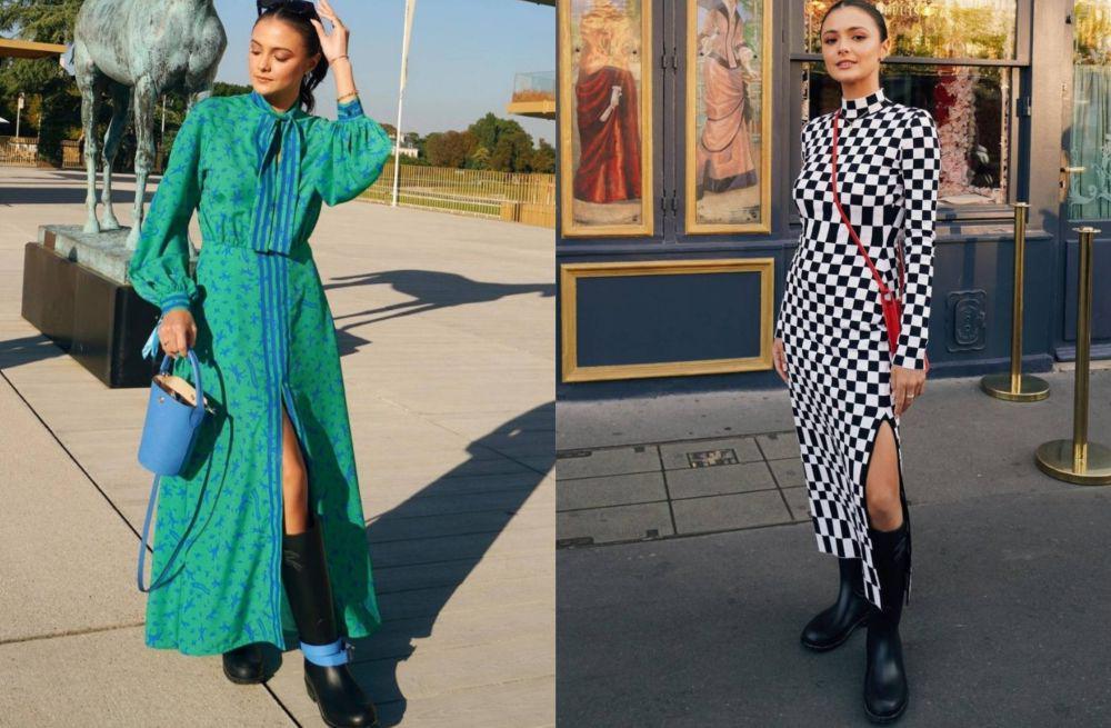 9 Mix and Match Sepatu Boots ala Amanda Rawles, Fashionable!