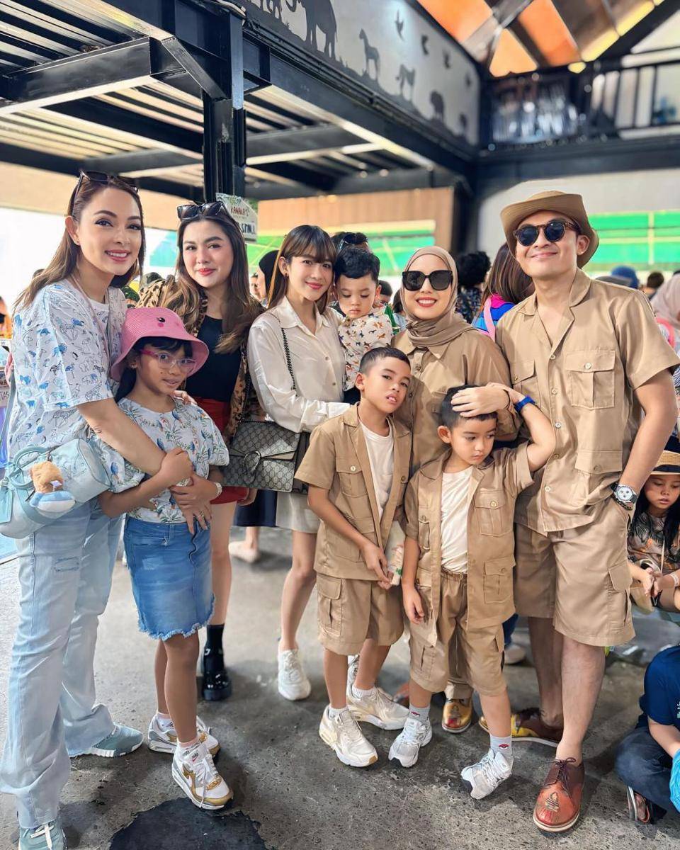 potret Reisa Broto Asmoro di ulang tahun anak Tya Ariestya (instagram.com/reisabrotoasmoro)