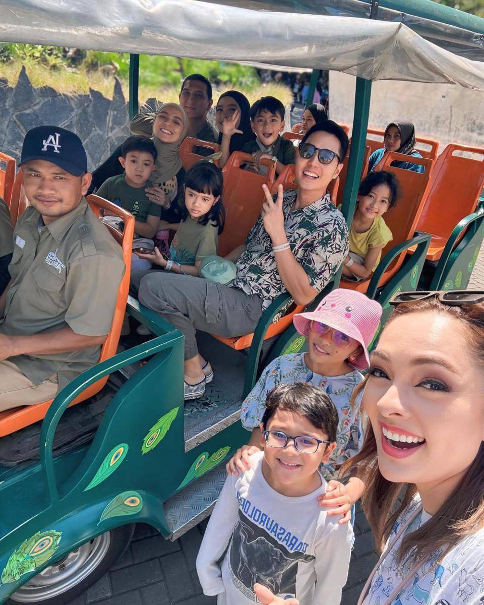 potret Reisa Broto Asmoro di ulang tahun anak Tya Ariestya (instagram.com/reisabrotoasmoro)