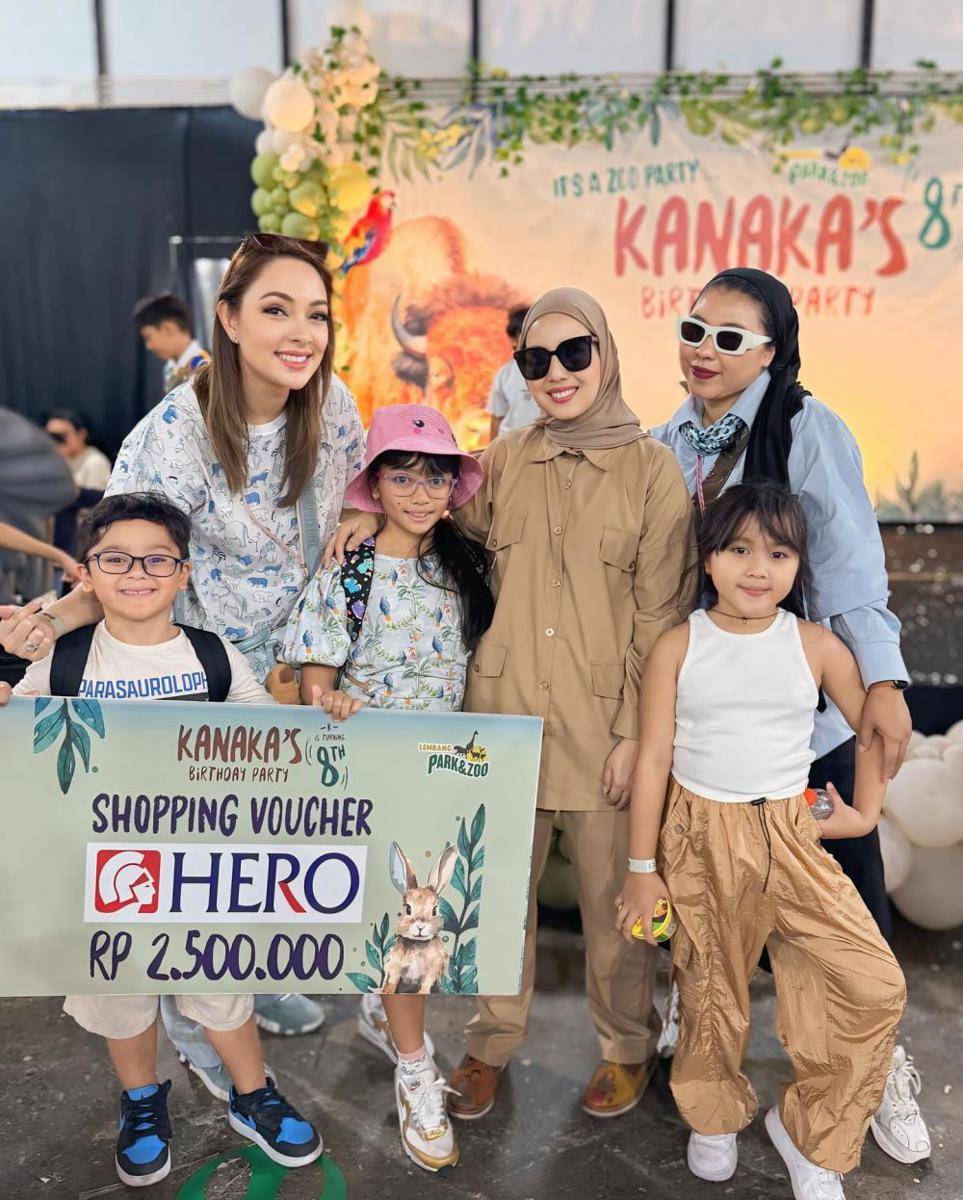 potret Reisa Broto Asmoro di ulang tahun anak Tya Ariestya (instagram.com/reisabrotoasmoro)