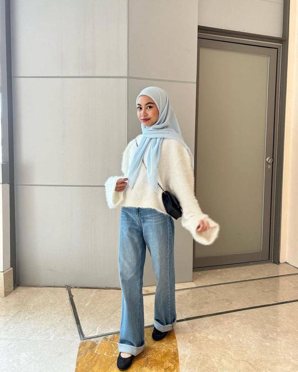 outfit ngampus Nadhifa Allya Tsana (instagram.com/ntsana/)