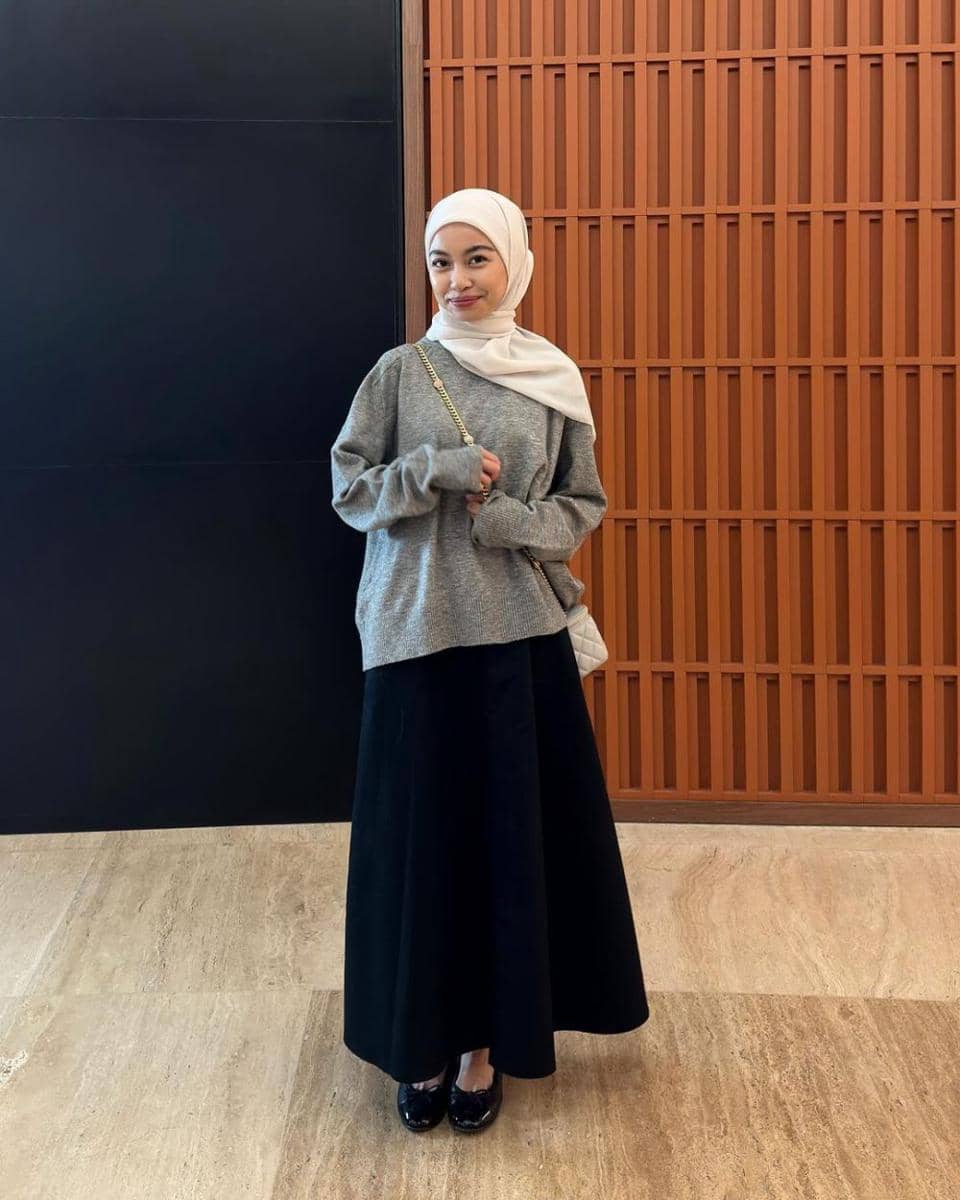 outfit ngampus Nadhifa Allya Tsana (instagram.com/ntsana/)