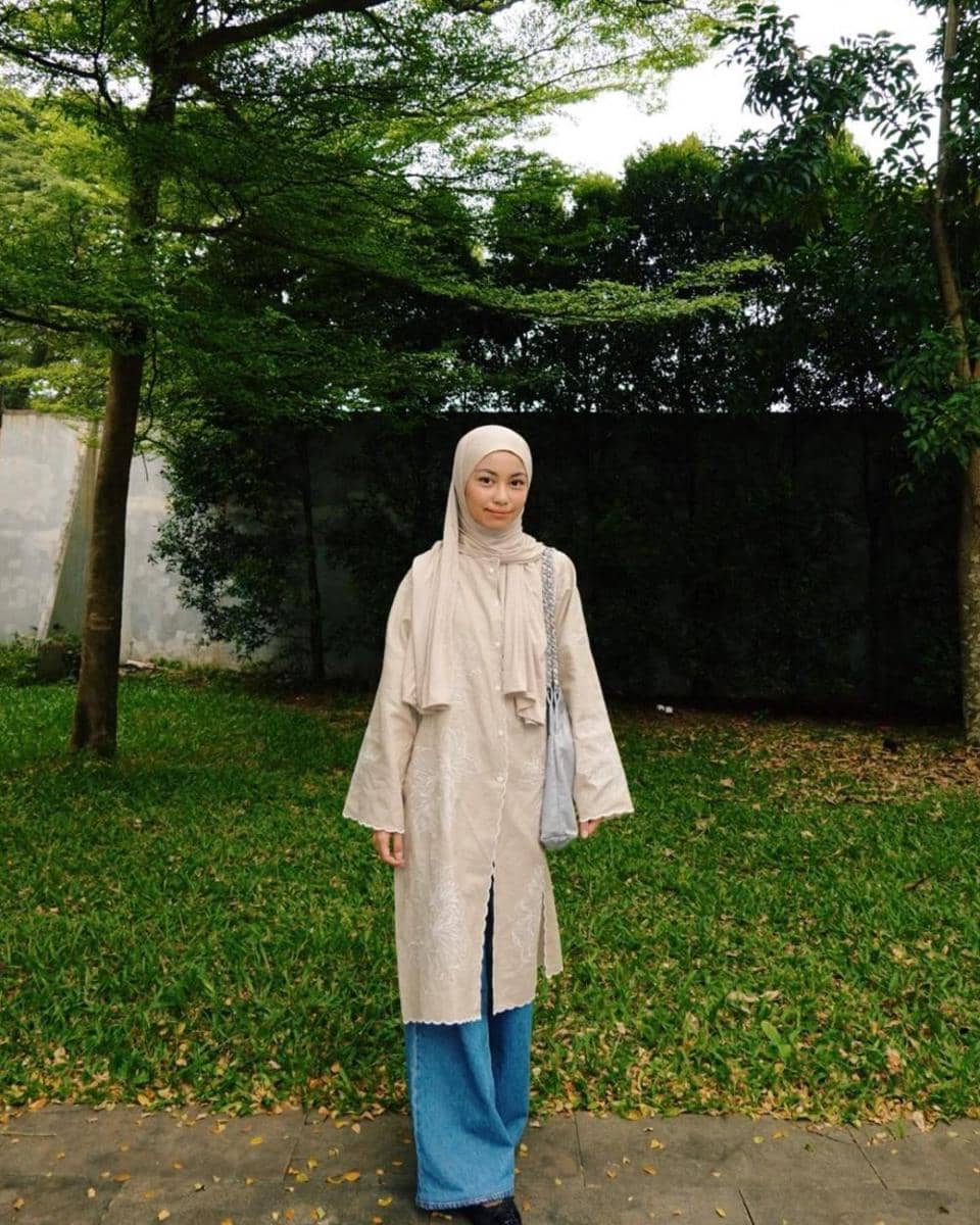 outfit ngampus Nadhifa Allya Tsana (instagram.com/ntsana/)