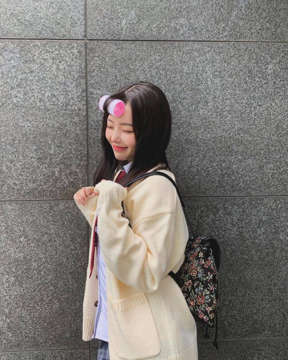 Lee Ruby di balik layar drama Bad Memory Eraser (instagram.com/rubyfnql)