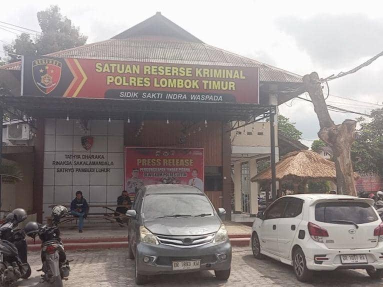 Kantor Satreskrim Polres Lotim (IDN Times/Ruhaili)