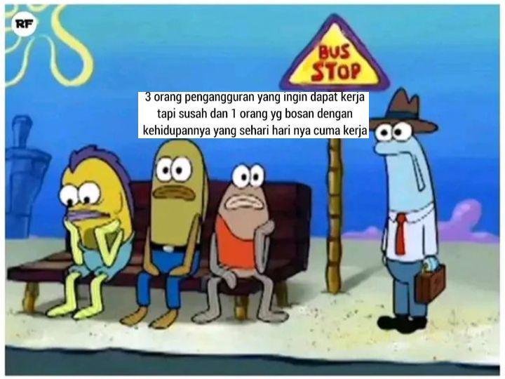 7 Meme Ngeluh  Capek Kerja di Tengah Gempuran Orang Lelah Cari Kerja