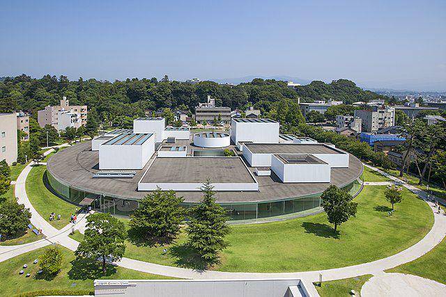 potret Museum 21st Century Contemporary Art di Kanazawa, Jepang (commons.wikimedia.org/金沢市)