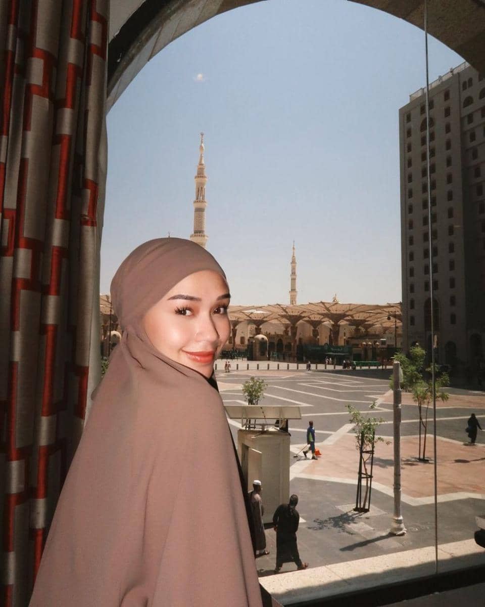 potret ibadah umrah (instagram.com/lulalahfah)