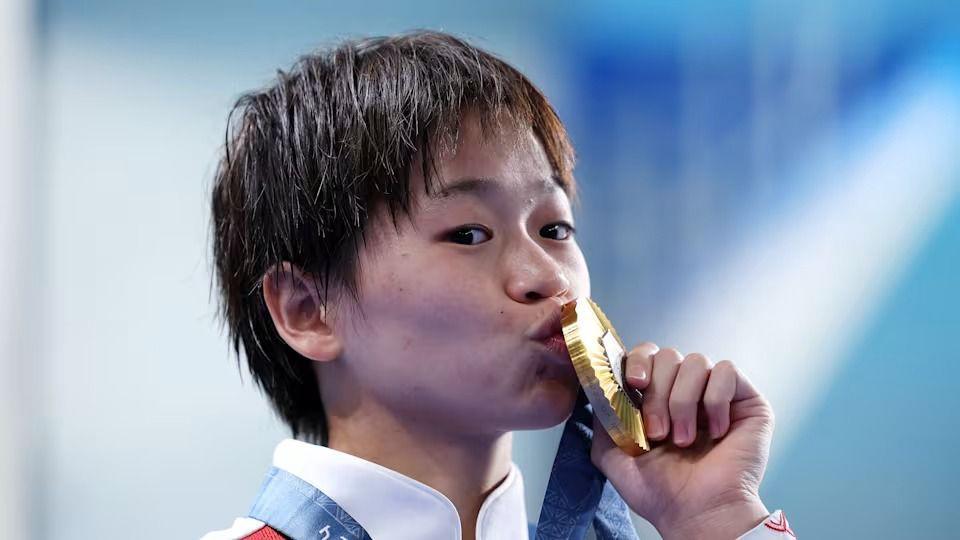 Quan Hongchan, Bocah Ajaib China Borong Emas di Olimpiade Paris 2024