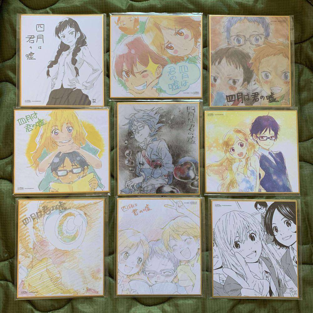 potret koleksi Your Lie in April (reddit.com/user/MaitreXioPiao)