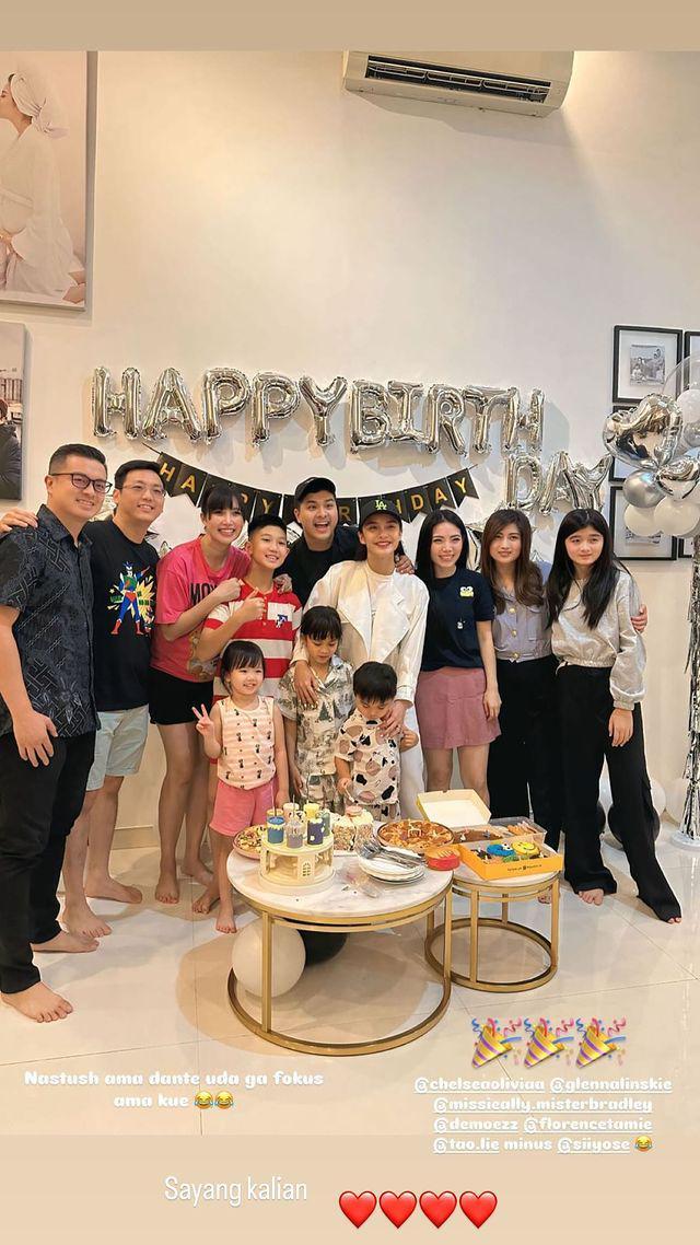 potret kejutan ulang tahun Chelsea Olivia (instagram.com/chelseaoliviaa)