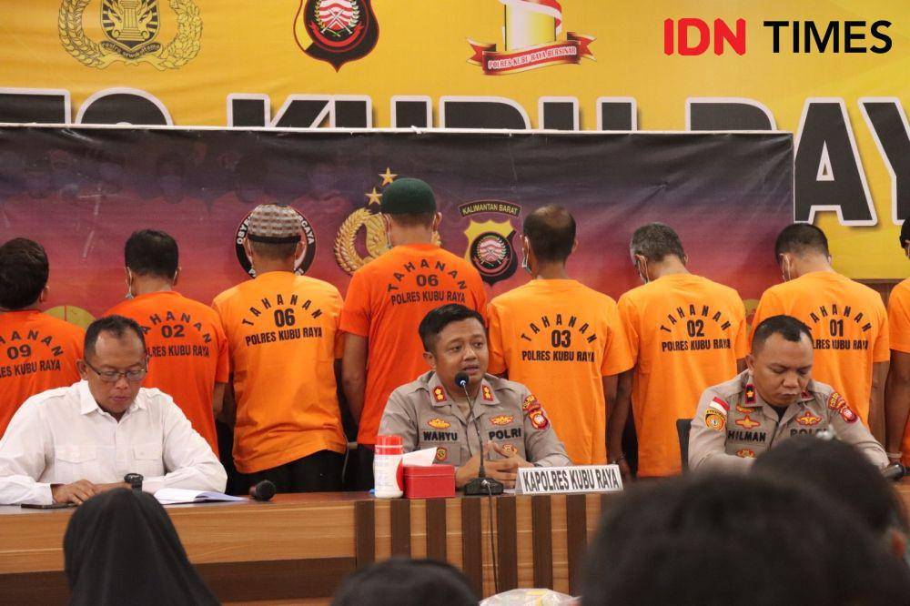 Polisi lakukan penyelidikan jika ditemukan tersangka lain. (IDN Times/Polres Kubu Raya).