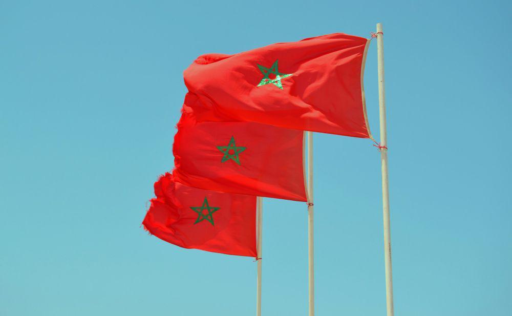ilustrasi bendera Maroko (unsplash.com/Afker Moiz)
