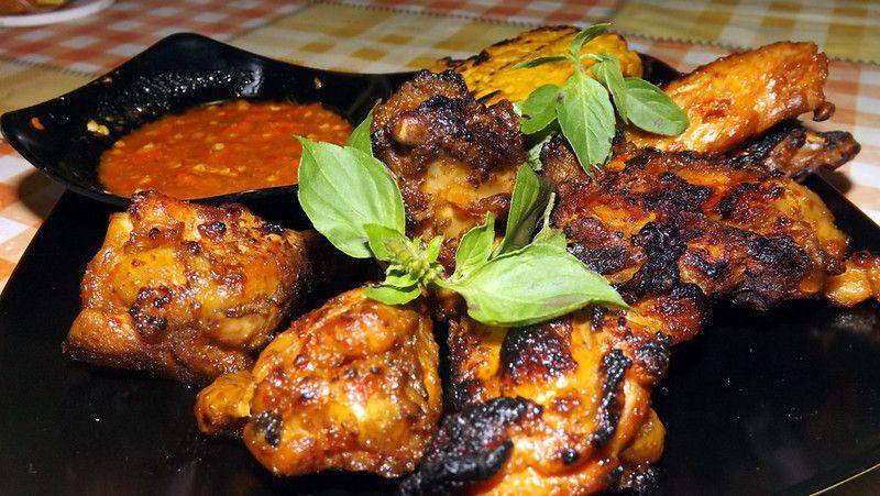 ilustrasi ayam bakar (flickr.com/Doddy Wirawan)