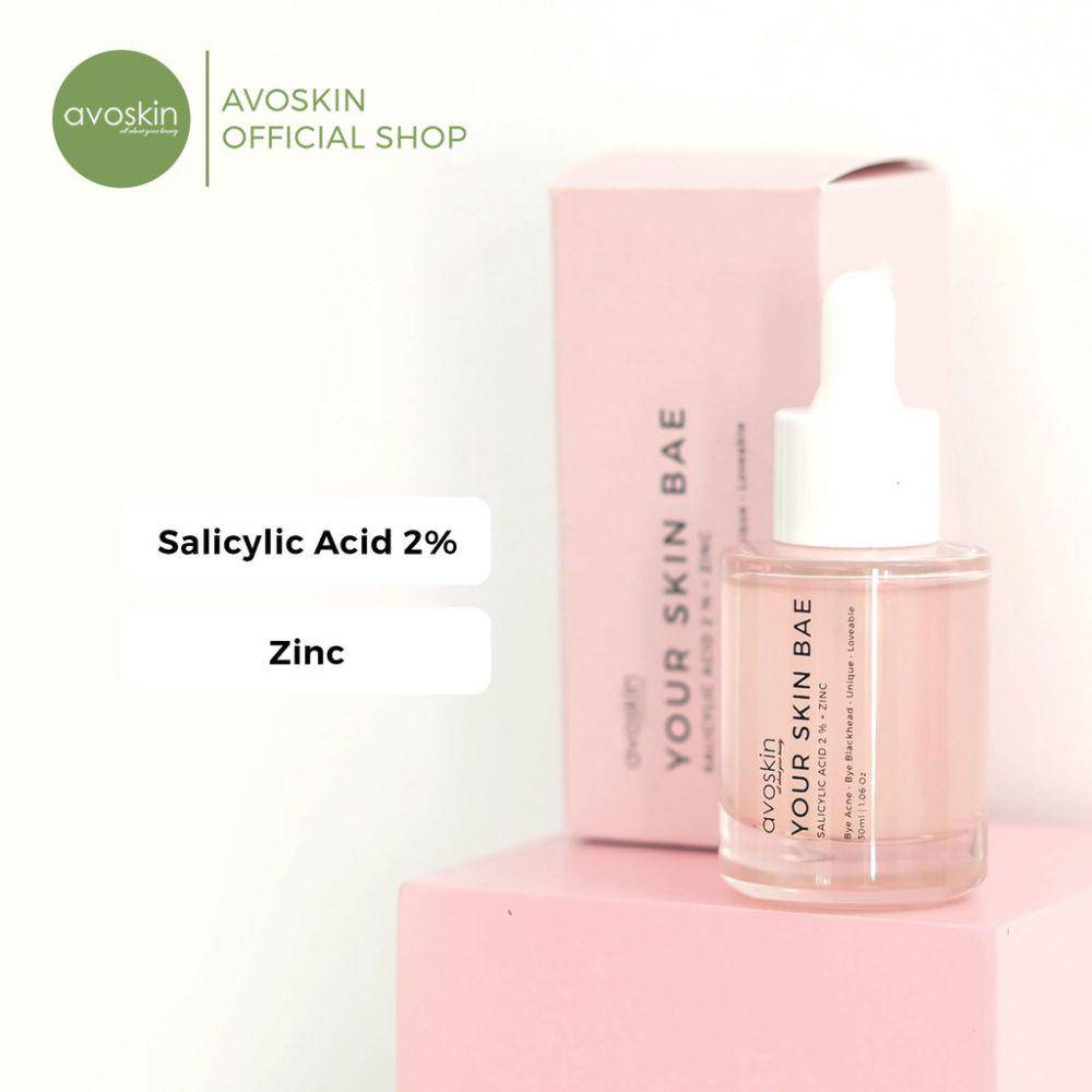 Serum Avoskin Your Skin Bae Salicylic Acid (shopee.com/AvoskinOfficialShop)