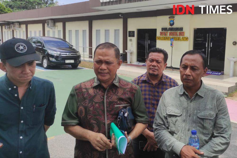 Ketua DPC PKB, Surya Makmur Nasution di Polresta Barelang (IDN Times/Putra Gema Pamungkas)