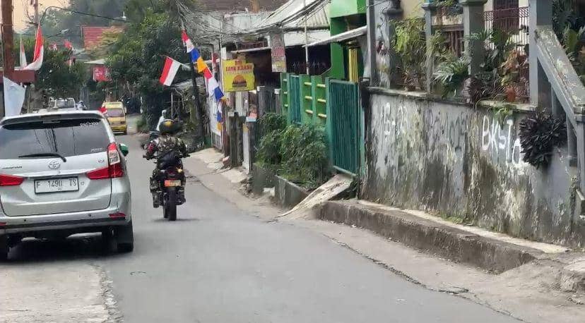 TKP tawuran antar pelajar SMA di Kota Sukabumi (IDN Times/Siti Fatimah)