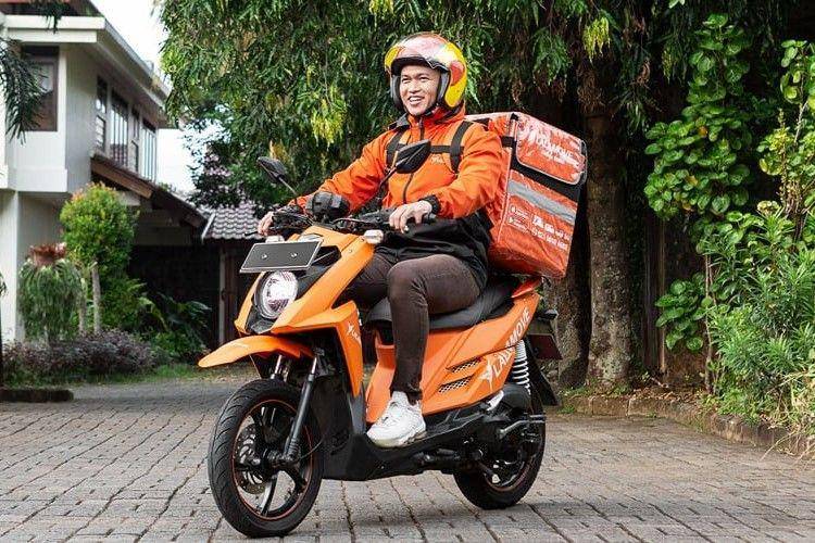 ilustrasi driver Lalamove motor (lalamove.com)