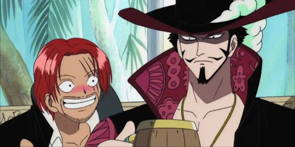 Shanks dan Dracule Mihawk karakter One Piece (dok. Eiichiro Oda, Toei Animation/One Piece)