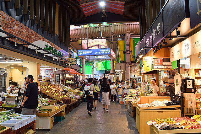potret Omicho Fish Market di Kanazawa, Jepang (commons.wikimedia.org/Raita Futo)