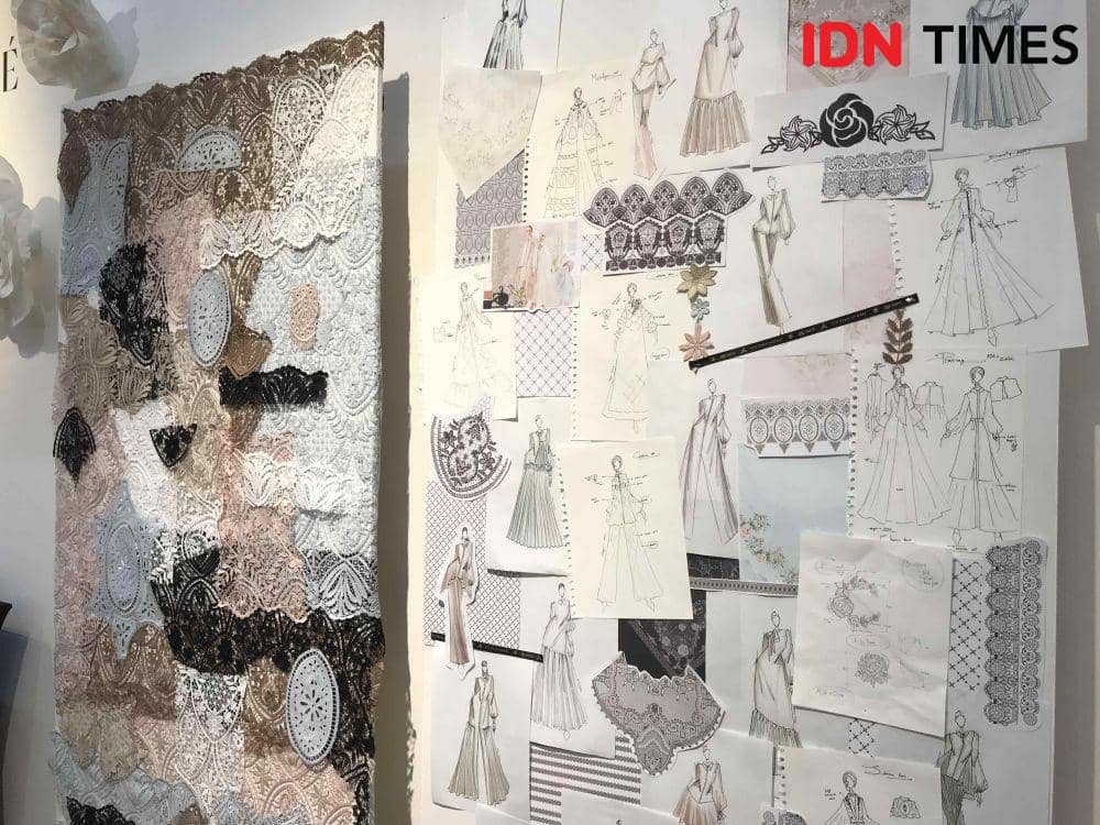 Sketsa kolaborasi ADA dan Zeta Prive. 7 Juli 2024. (IDN Times/Hani Safanja)