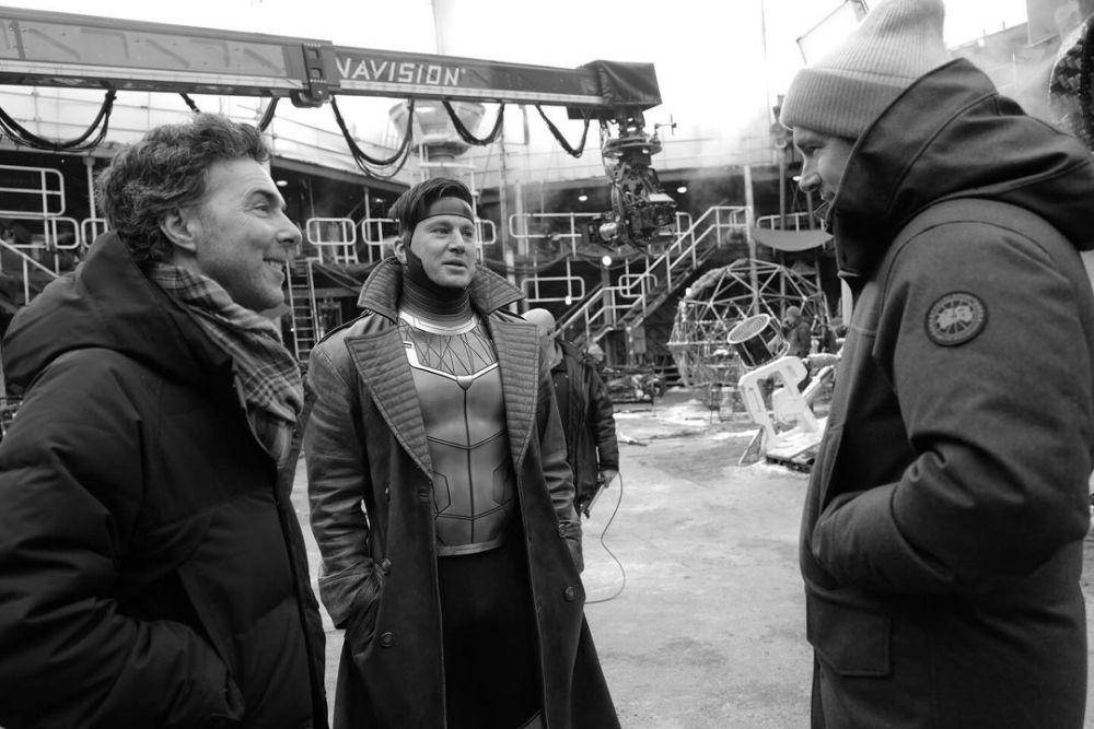 behind the scene film Deadpool & Wolverine (instagram.com/slevydirect)
