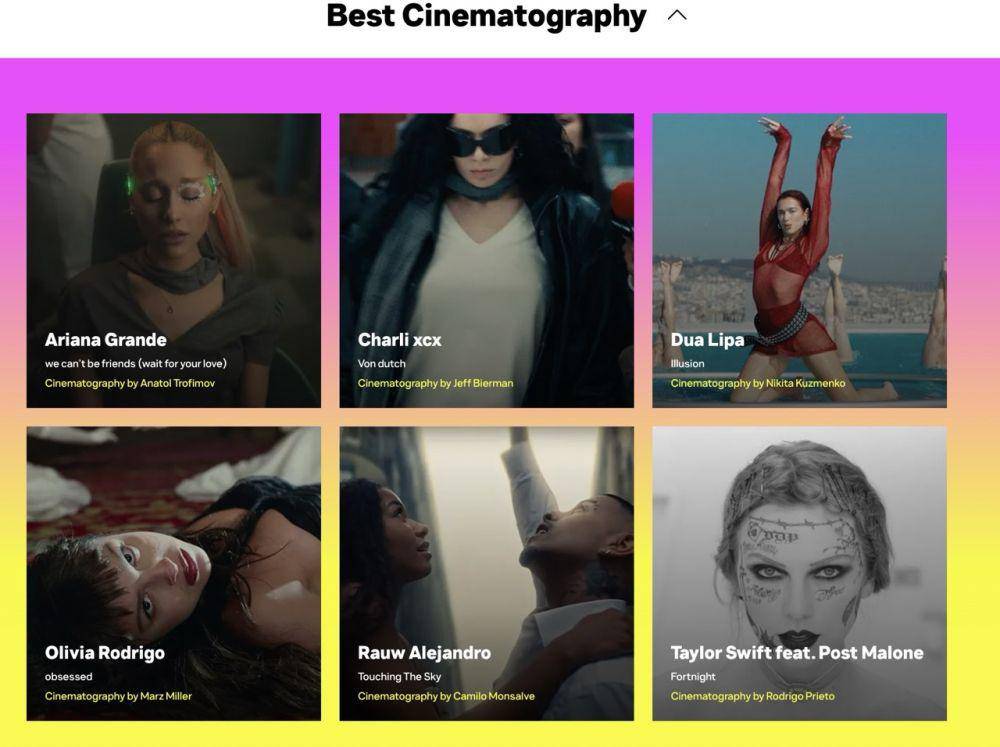 daftar nominasi MTV VMAs 2024 (mtv.com)