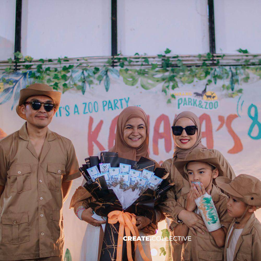 potret Tya Ariestya bagi-bagi doorprize di ulang tahun sang anak (instagram.com/tya_ariestya)