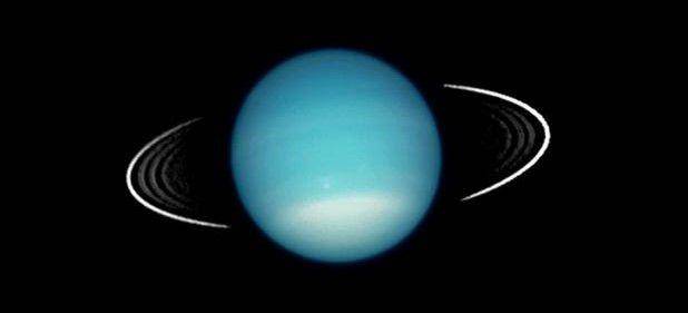 ilustrasi planet Uranus (wikimedia.org/NASA Hubble)