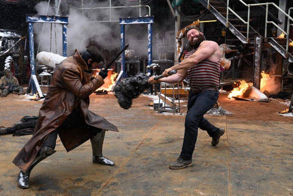 behind the scene film Deadpool & Wolverine (instagram.com/vancityreynolds)
