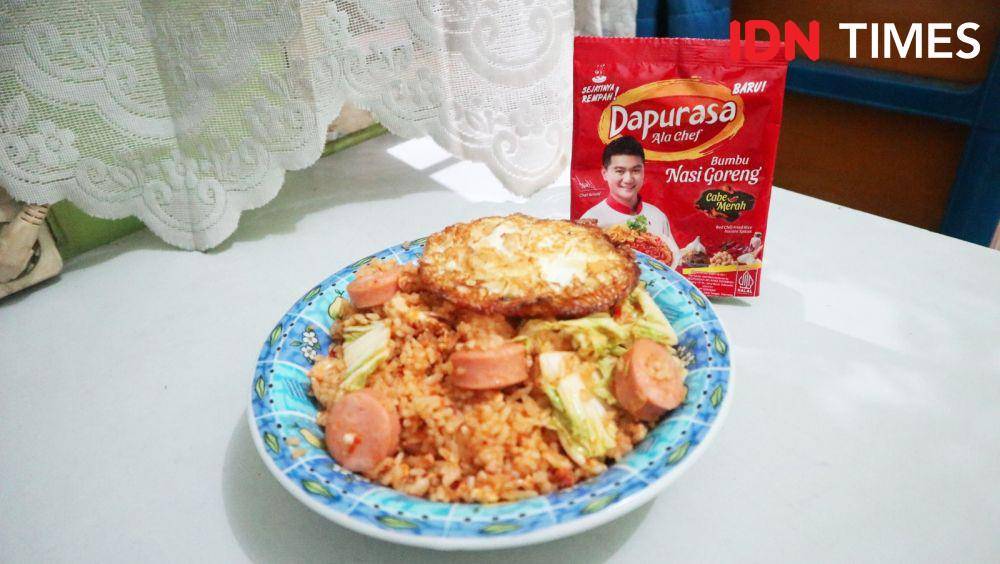 Potret nasi goreng pakai bumbu Dapurasa Ala Chef (IDN Times/Aditya Pratama)