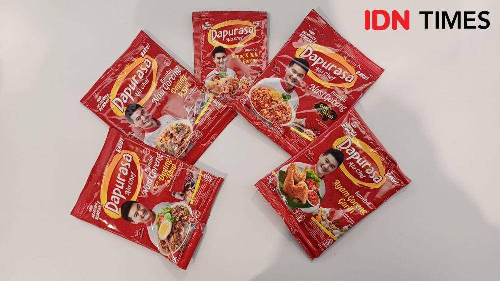 Potret varian bumbu Dapurasa Ala Chef (IDN Times/Dhiya Awlia Azzahra)