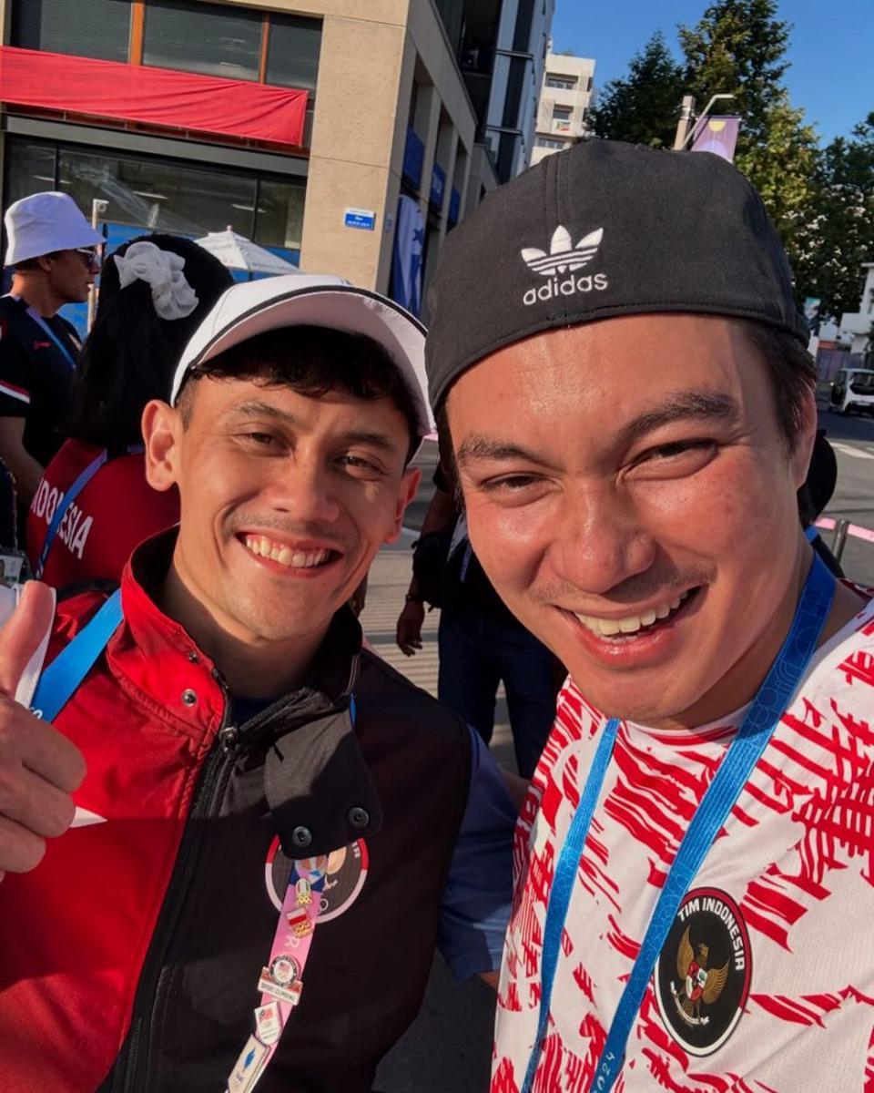 Baim Wong dukung Veddriq Leonardo final panjat tebing Olimpiade 2024 Paris (instagram.com/baimwong)