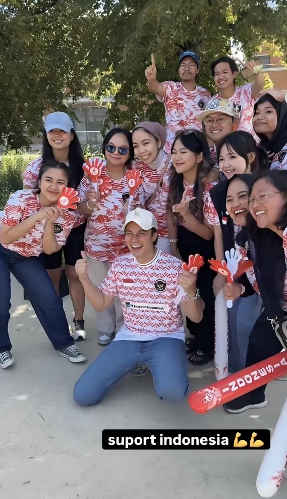 Baim Wong dukung Veddriq Leonardo final panjat tebing Olimpiade 2024 Paris (instagram.com/baimwong)
