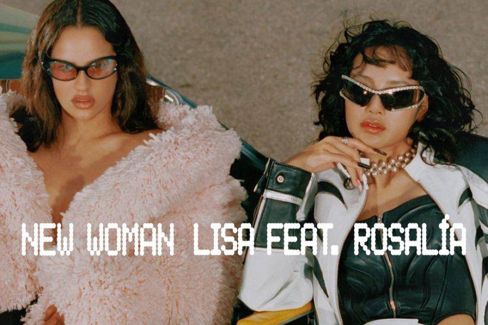 potret Lisa BLACKPINK dan Rosalía (instagram.com/lalalalisa_m)