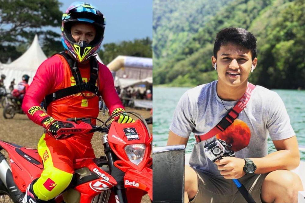 7 Potret Kegemaran Rizki Juniansyah Atlet Angkat Besi, Suka Motoran