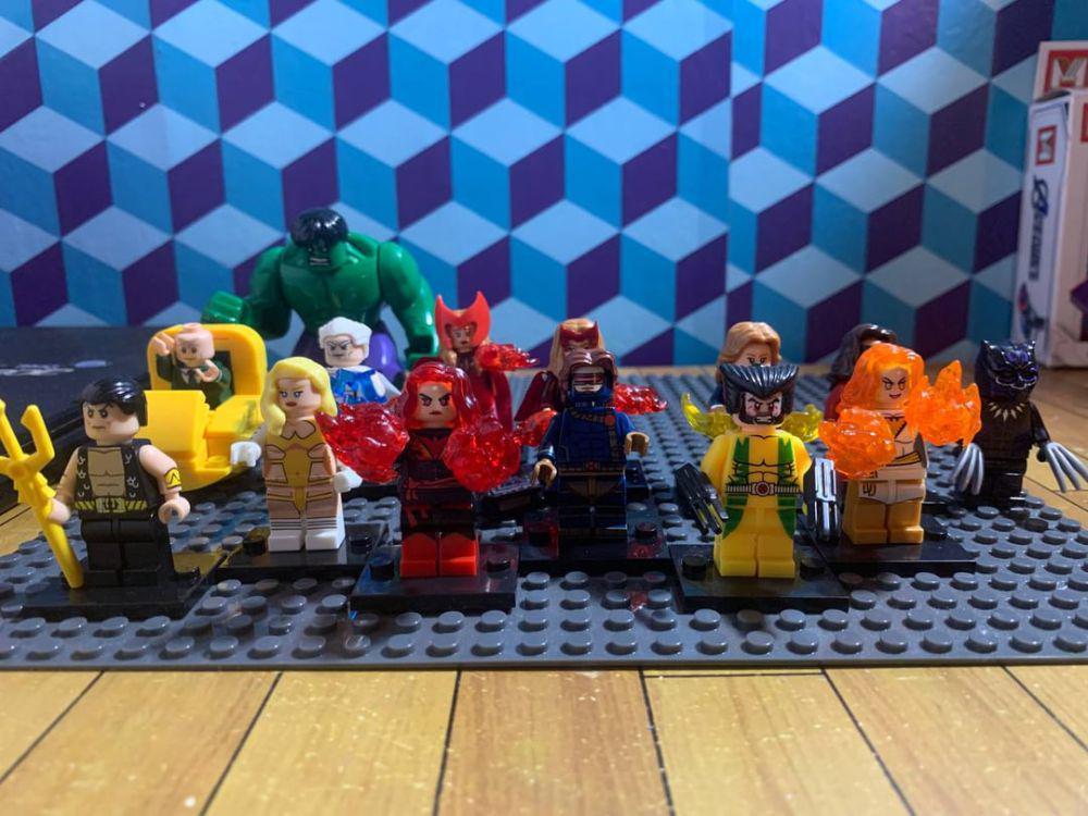 potret koleksi figur aksi X-Men (reddit.com/user/Puzzleheaded-Wing711)