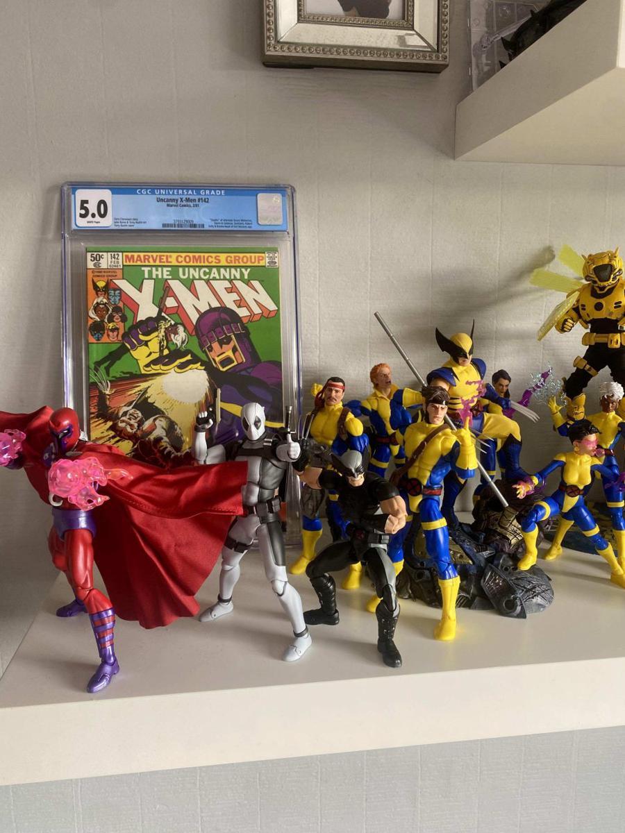 potret koleksi figur aksi X-Men (reddit.com/user/digupD)