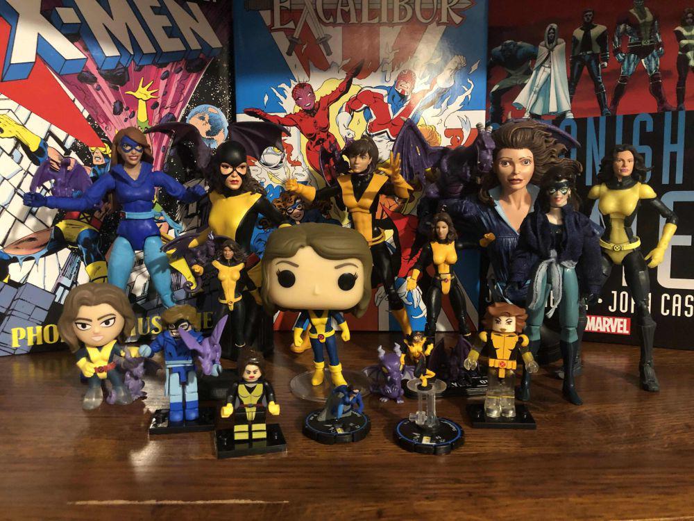 potret koleksi figur aksi X-Men (reddit.com/user/mikeofmerr)